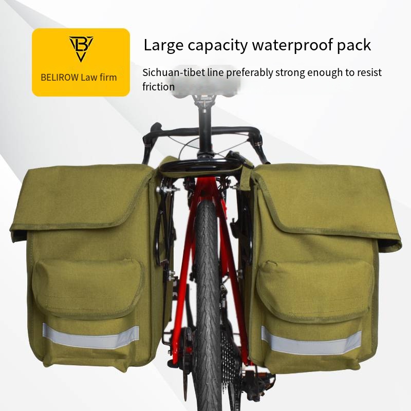 Large Capacity Bike Rear Bag D - огляд і ціна Panniers Waterproof Rear