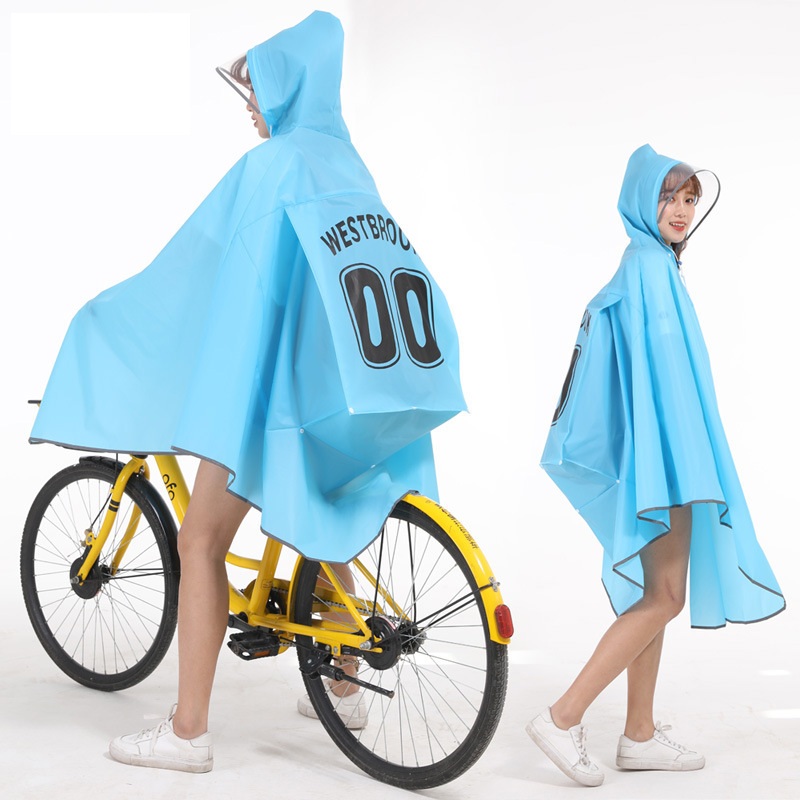 Cycling Raincoat Adult Unisex  - огляд і ціна Cycling Commute Rain