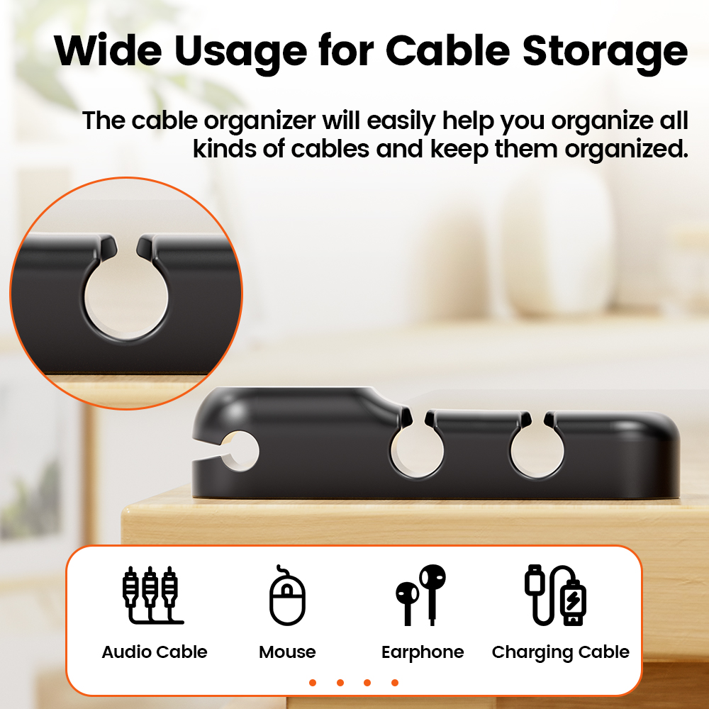 Toocki Cable Organizer 3 5 7 H - огляд і ціна Cable Lock Flexible