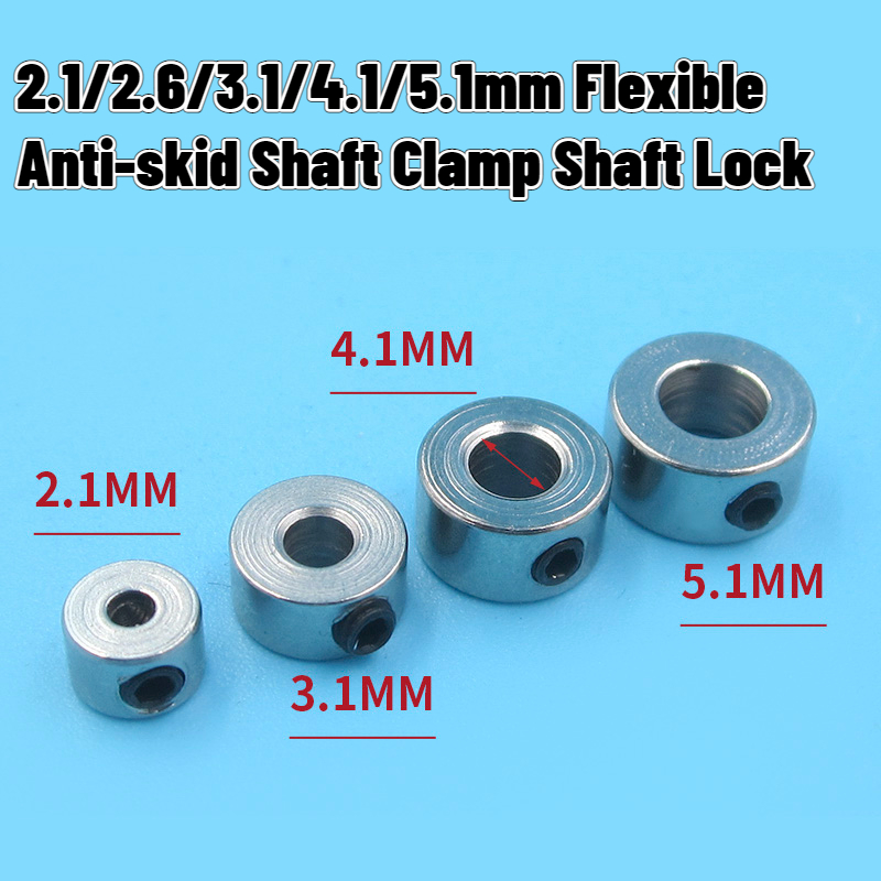 5pcs Metal 2.1mm/2.6mm/3.1mm/4 - огляд і ціна Cable Lock Flexible