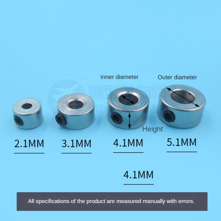 5pcs Metal 2.1mm/2.6mm/3.1mm/4 - огляд і ціна Cable Lock Flexible