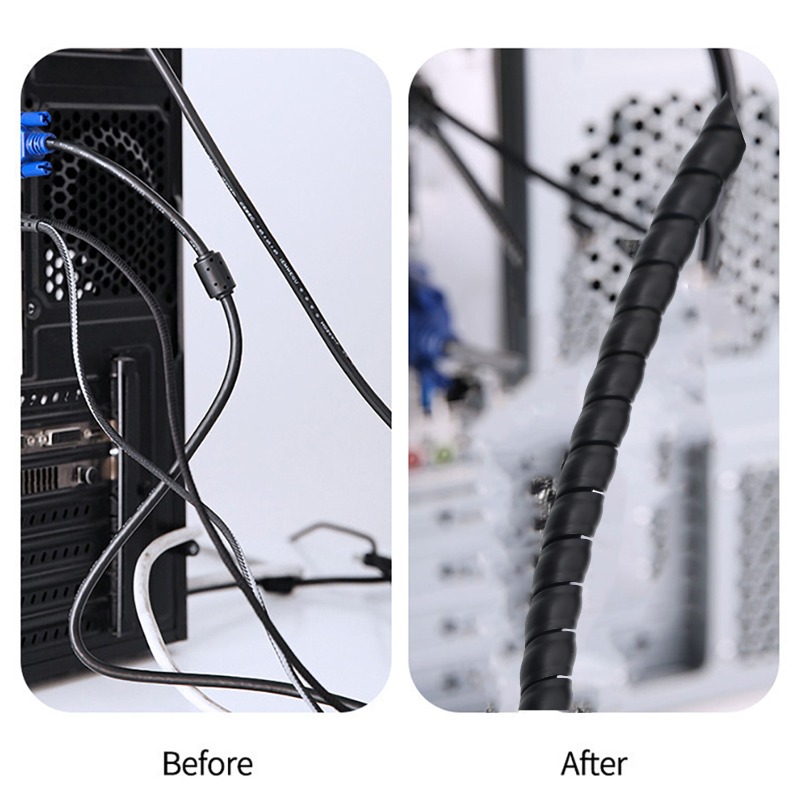 Spiral Cable Wire Wrap Cable W - огляд і ціна Cable Lock Flexible