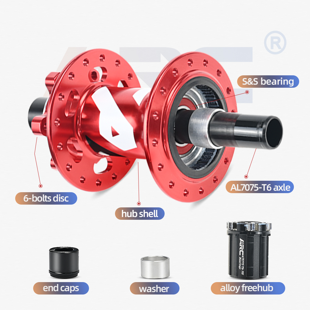ARC MTB Hub 28H / 32H / 36H Mi - огляд і ціна Dynamo Hub Front