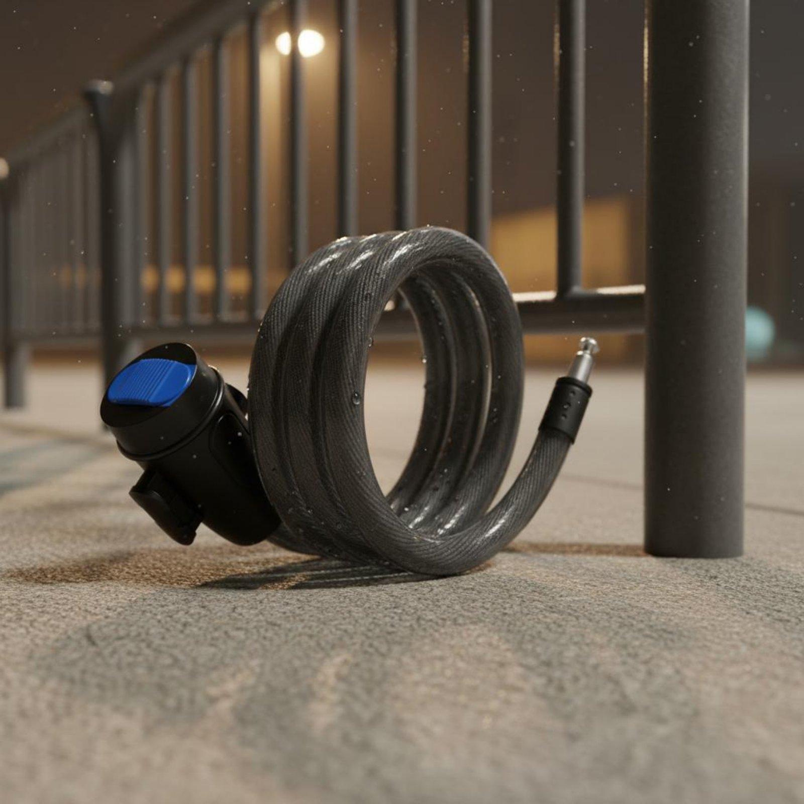 Cycle Lock Anti Theft Steel Ca - огляд і ціна Cable Lock Flexible