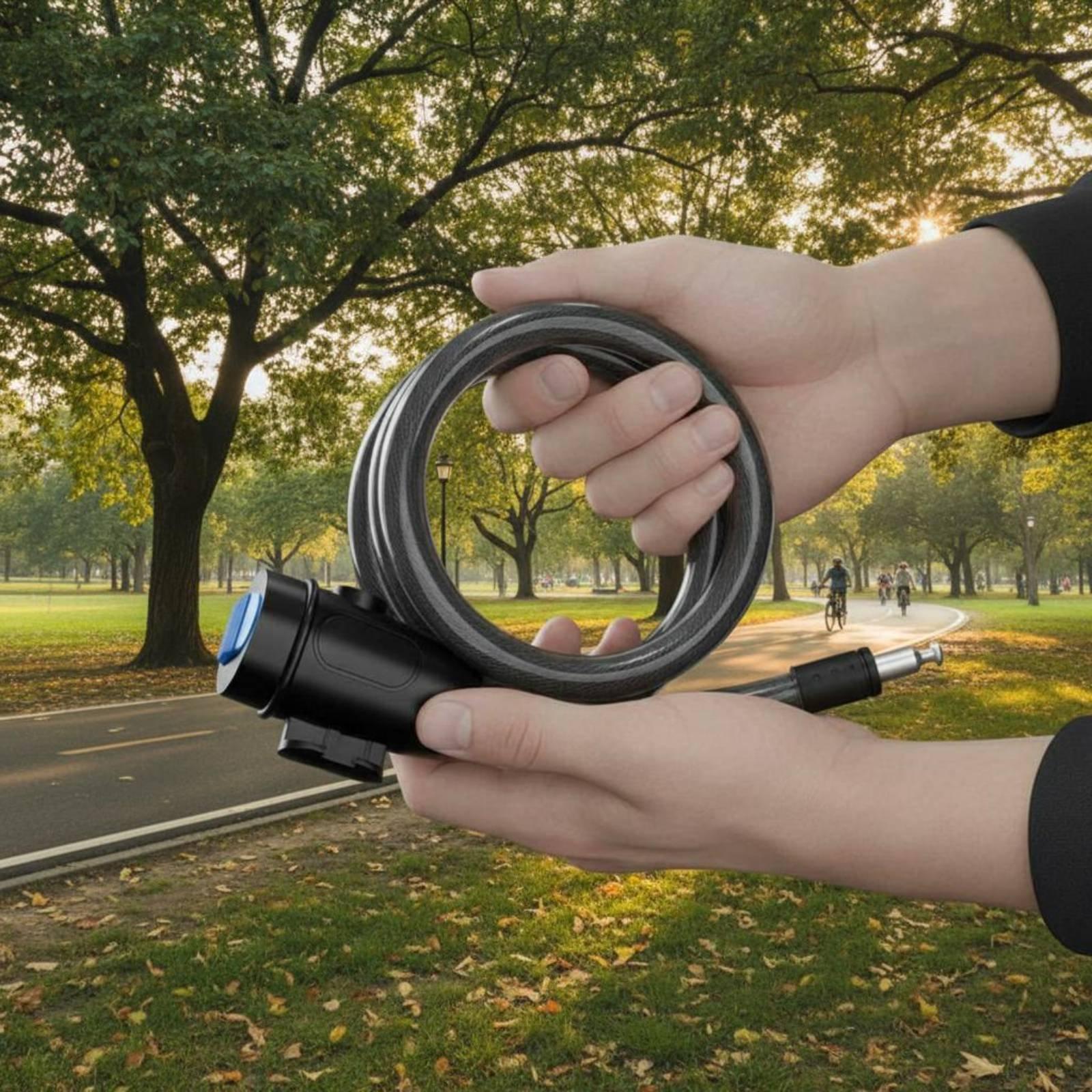 Cycle Lock Anti Theft Steel Ca - огляд і ціна Cable Lock Flexible