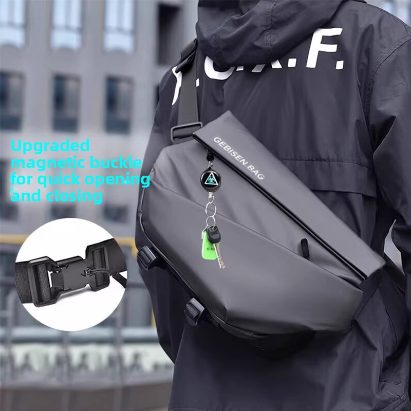 Magnetic Buckle Men Crossbody  - огляд і ціна Commuter Cycling