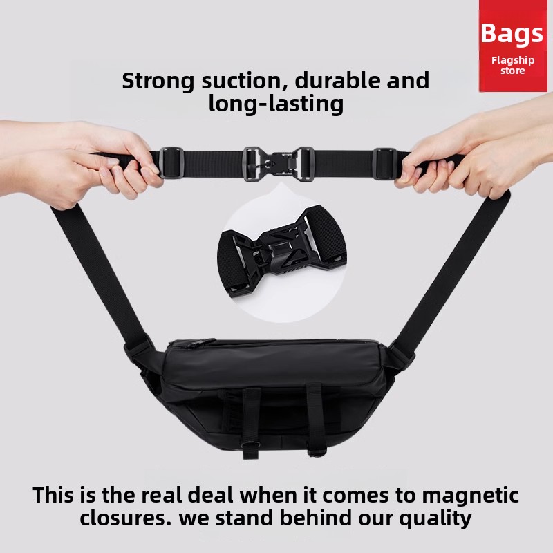 Magnetic Buckle Men Crossbody  - огляд і ціна Commuter Cycling
